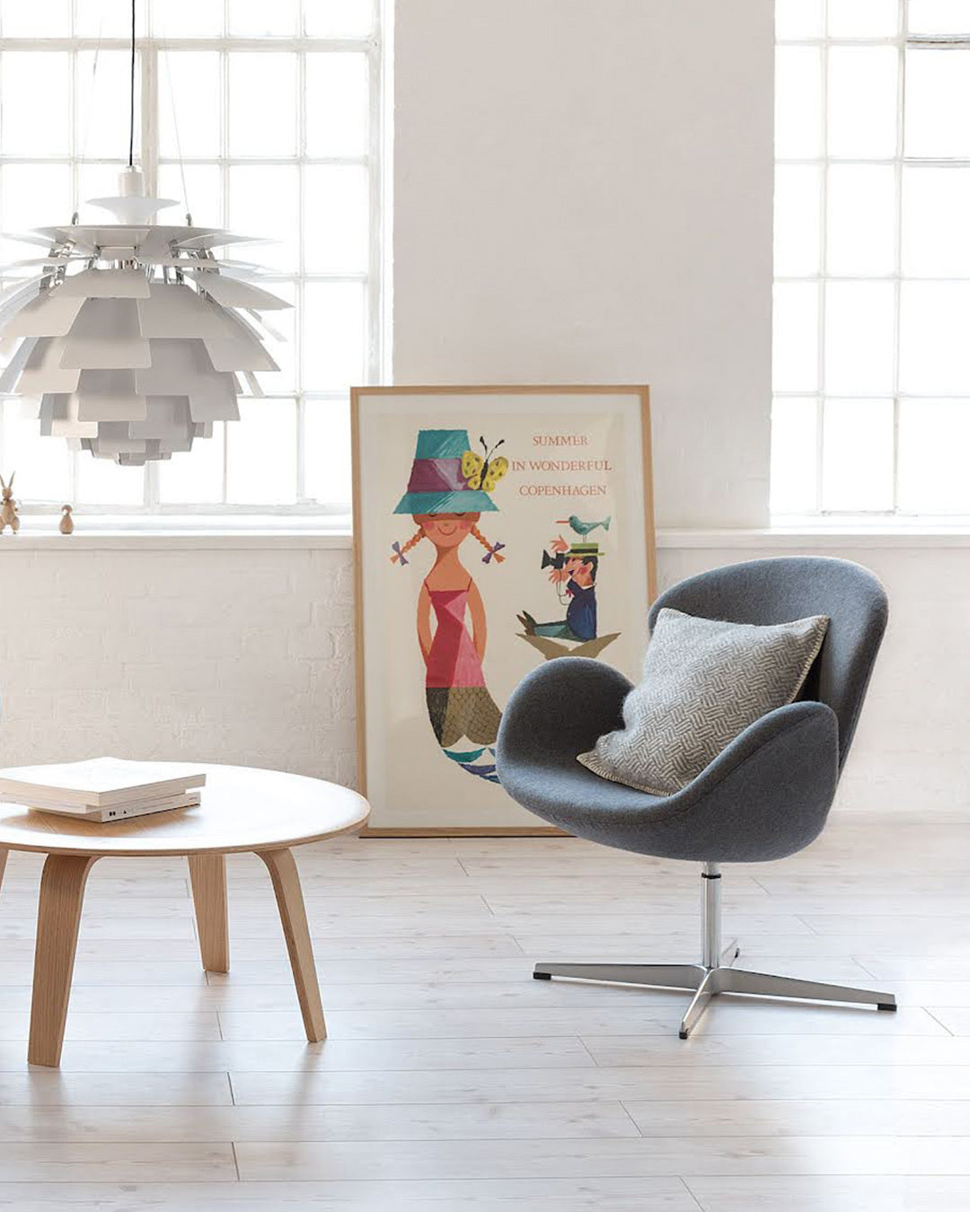 Sillón Swan Tela